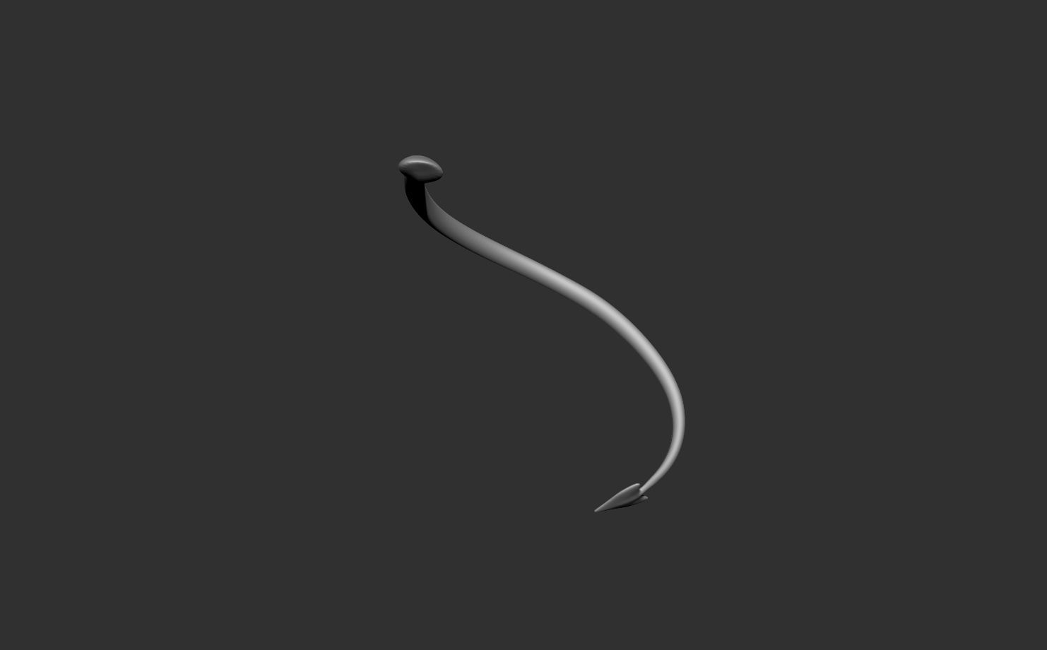 Demon Wings and Tail 3D model_11