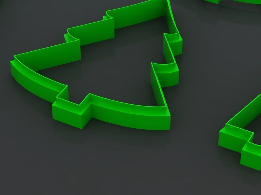 cookie cutter 3D print model_3