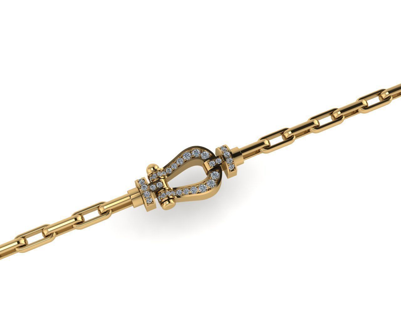 FRED Force Bracelet 3D print model 3D print model_5