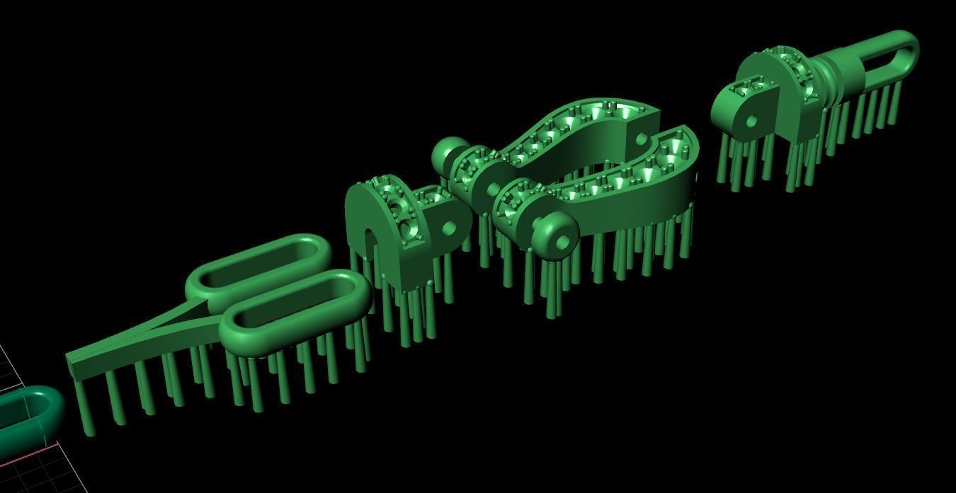 FRED Force Bracelet 3D print model 3D print model_2