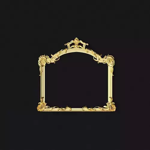 mirror ornate gold frame