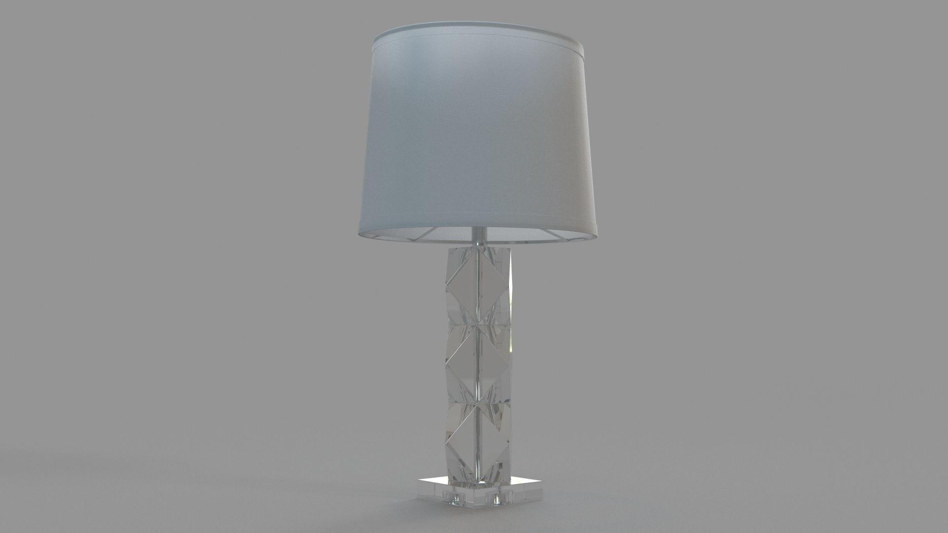Carrigan Table Lamp Clear 3D model_3