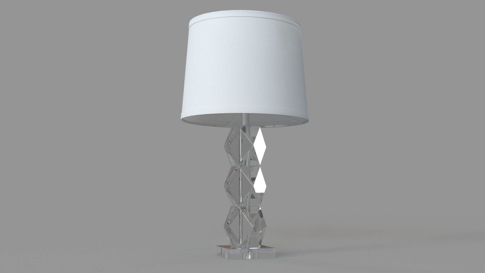 Carrigan Table Lamp Clear 3D model_1