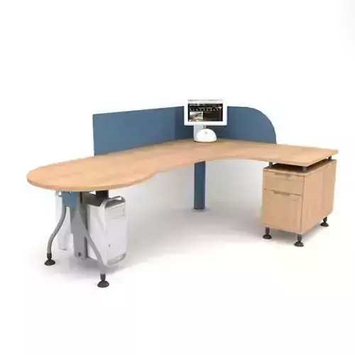 Wooden Computer Desk