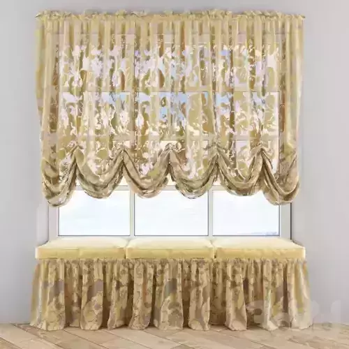  A GREAT CLASSICAL EXAMPLE FOR CURTAIN INTERIOR DESIGN
