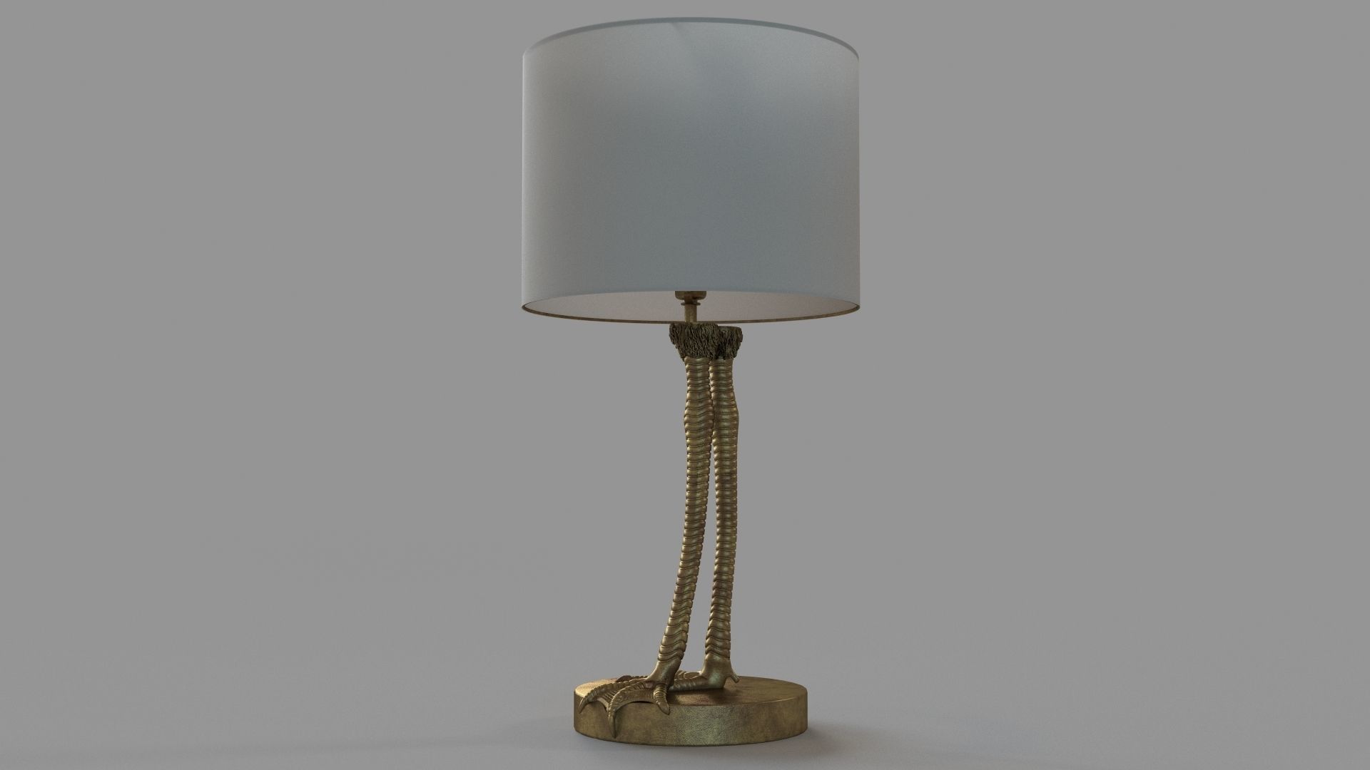 Duck Feet Table Lamp 3D model_3
