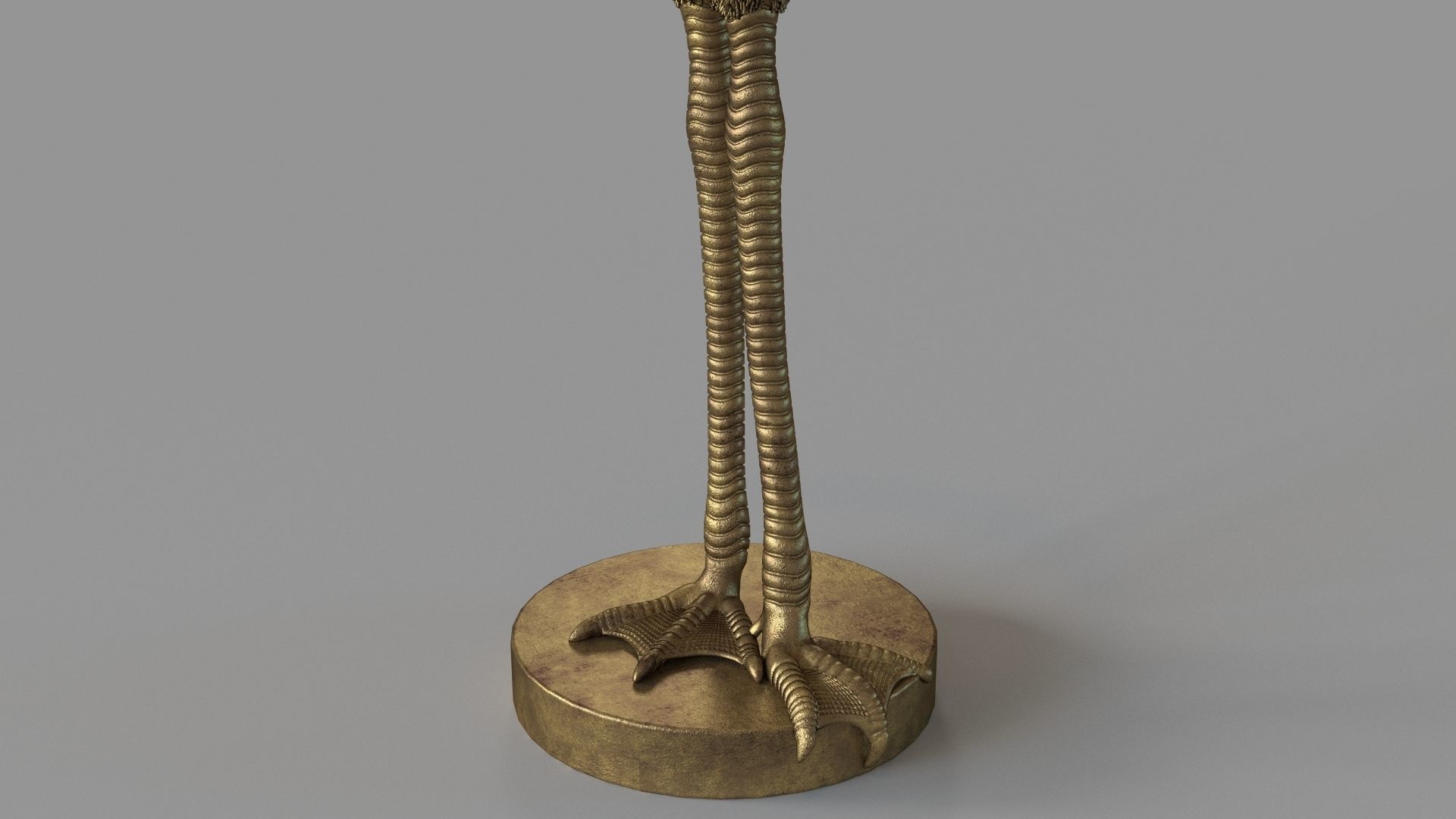 Duck Feet Table Lamp 3D model_4