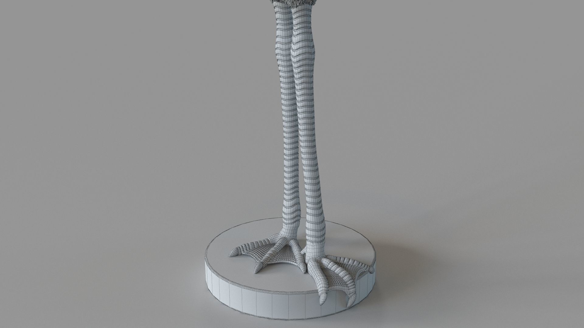 Duck Feet Table Lamp 3D model_5