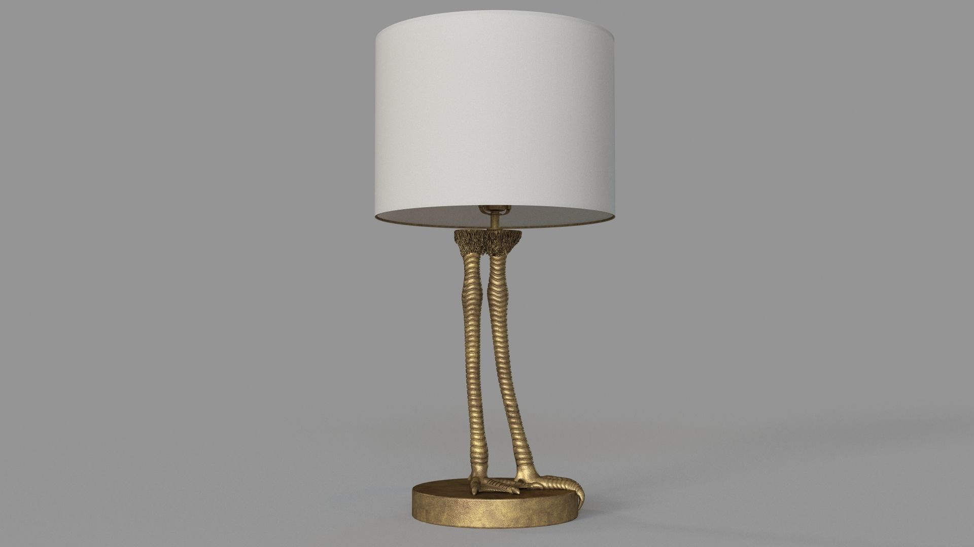 Duck Feet Table Lamp 3D model_1