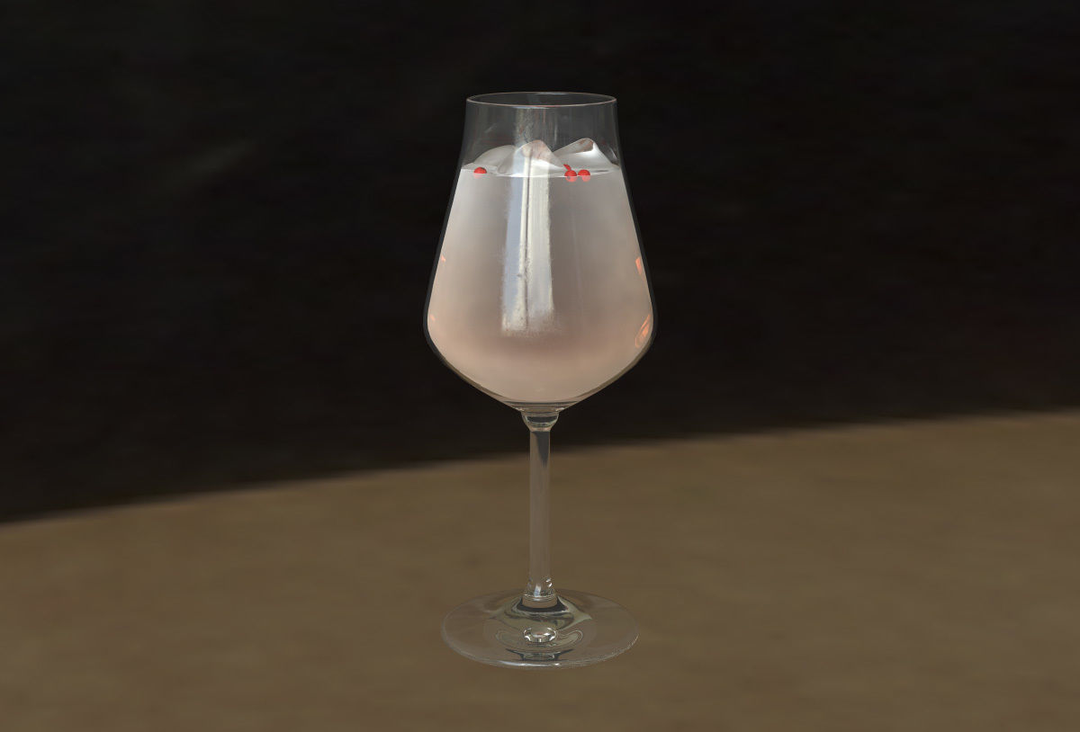 Cocktail 3D model_8