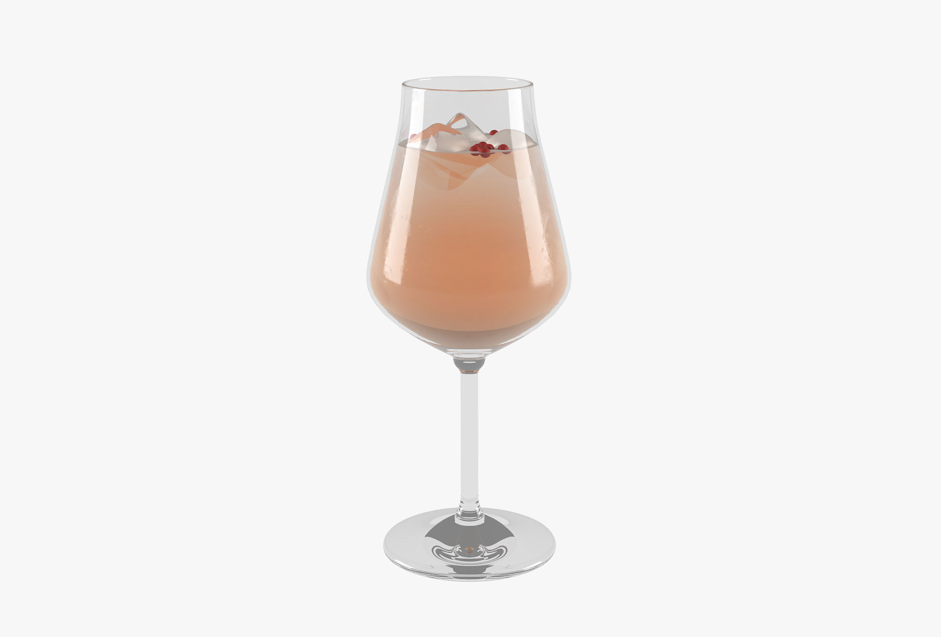 Cocktail 3D model_3