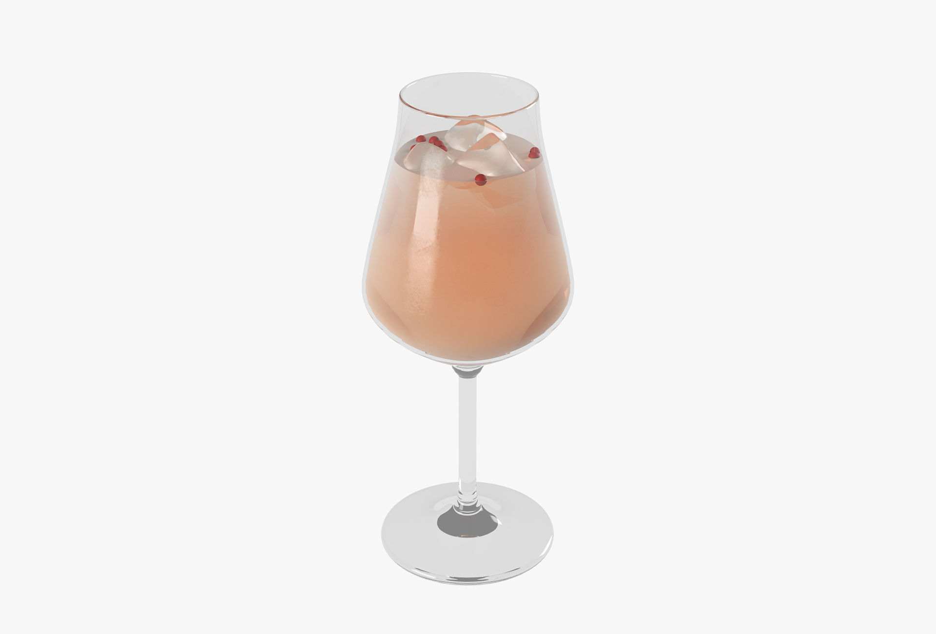 Cocktail 3D model_5