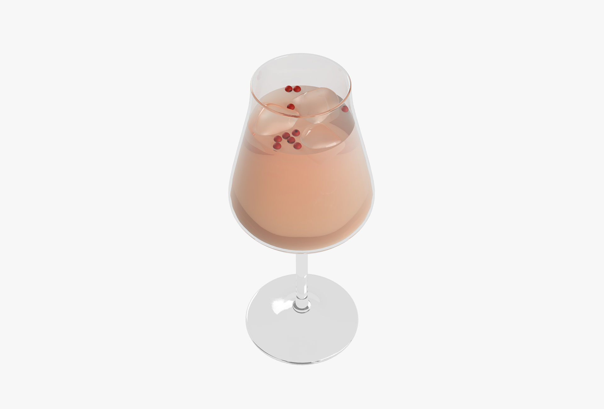 Cocktail 3D model_6