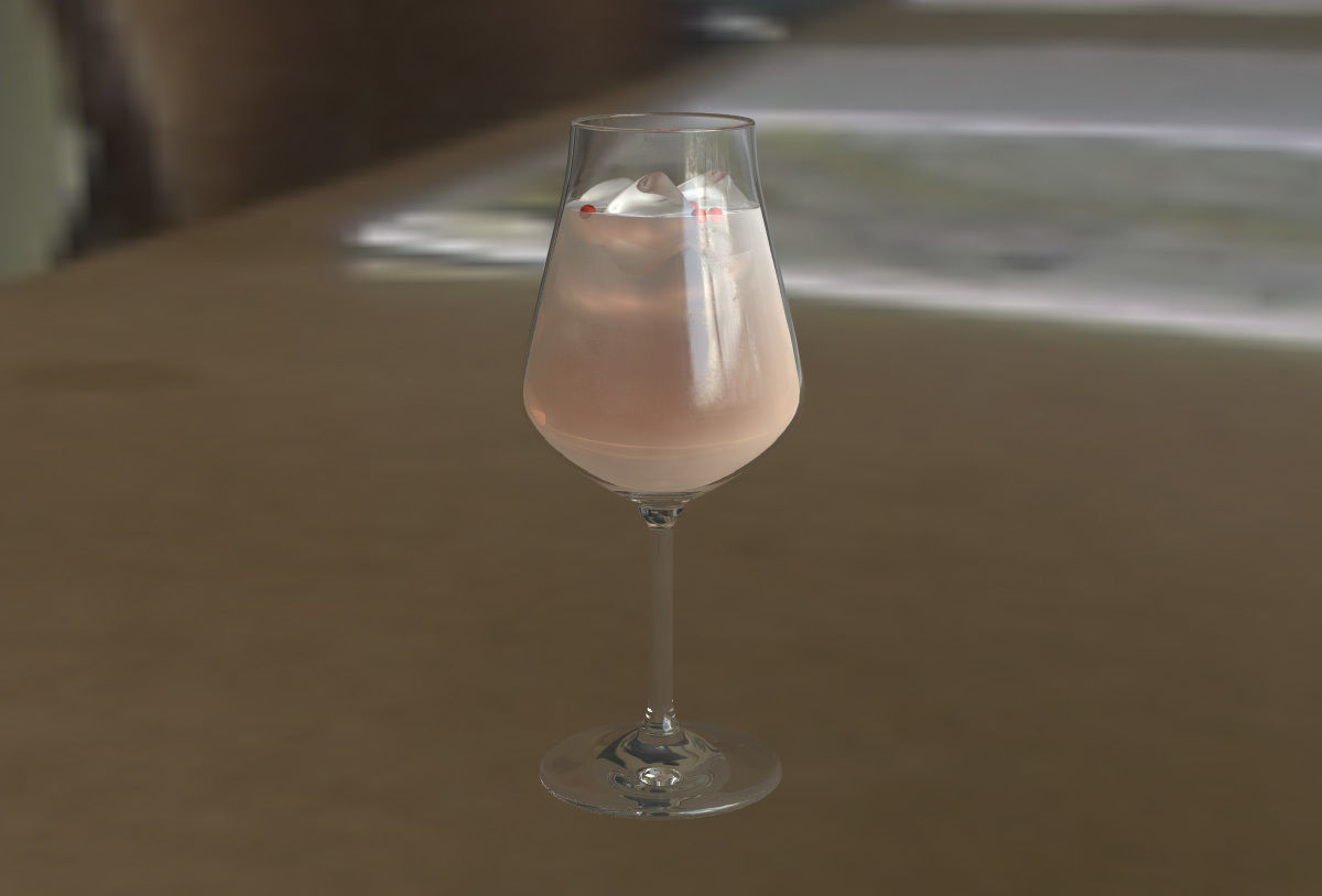 Cocktail 3D model_9