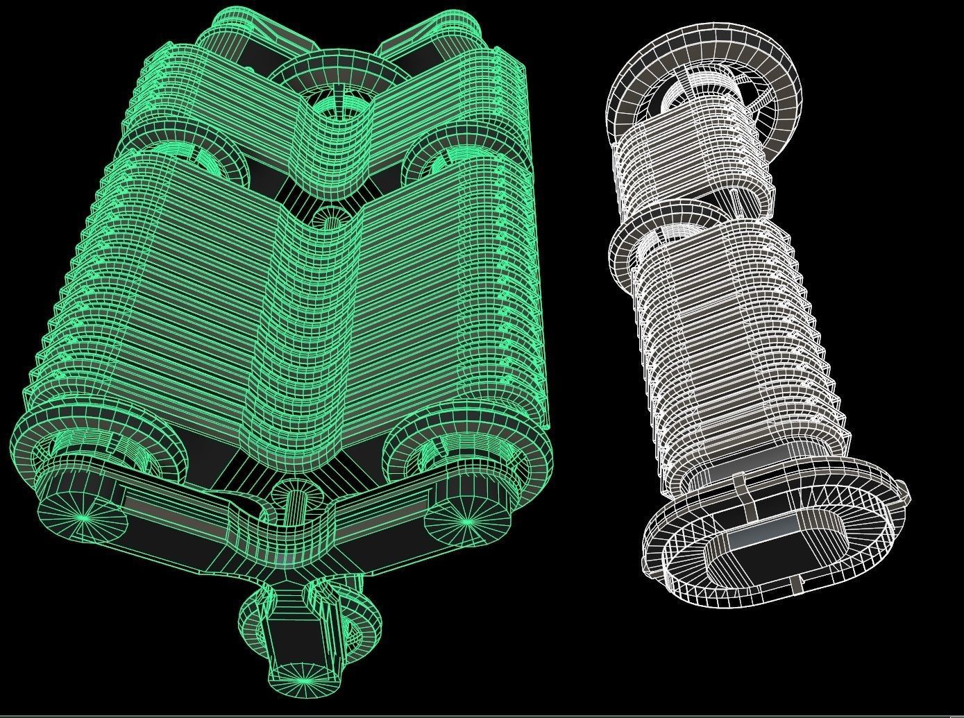 Sci-fi Building city - VR AR 3D Model Collection_35