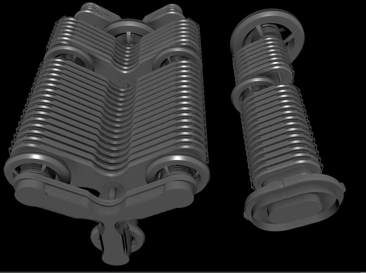 Sci-fi Building city - VR AR 3D Model Collection_36