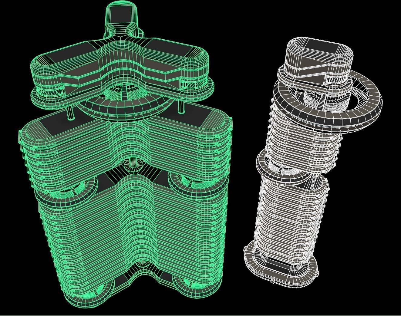 Sci-fi Building city - VR AR 3D Model Collection_3