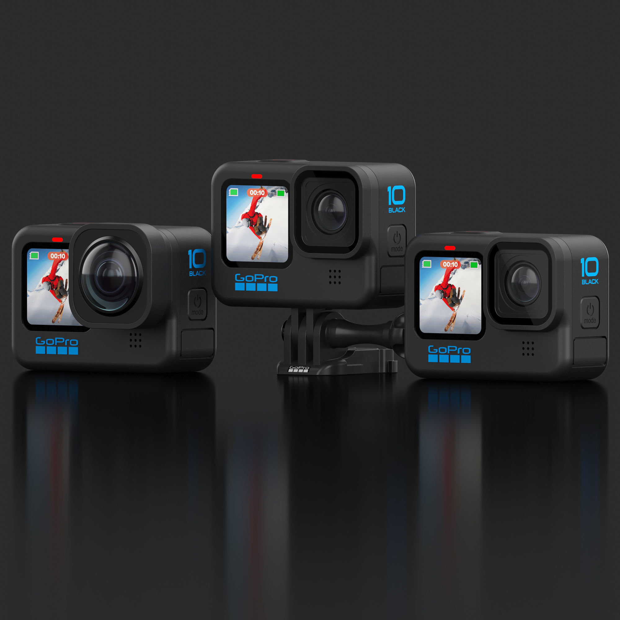 GoPro HERO 10 Black 3D model_0