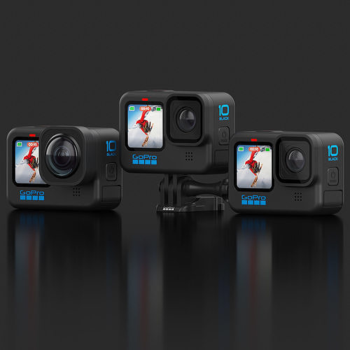 GoPro HERO 10 Black 3D model