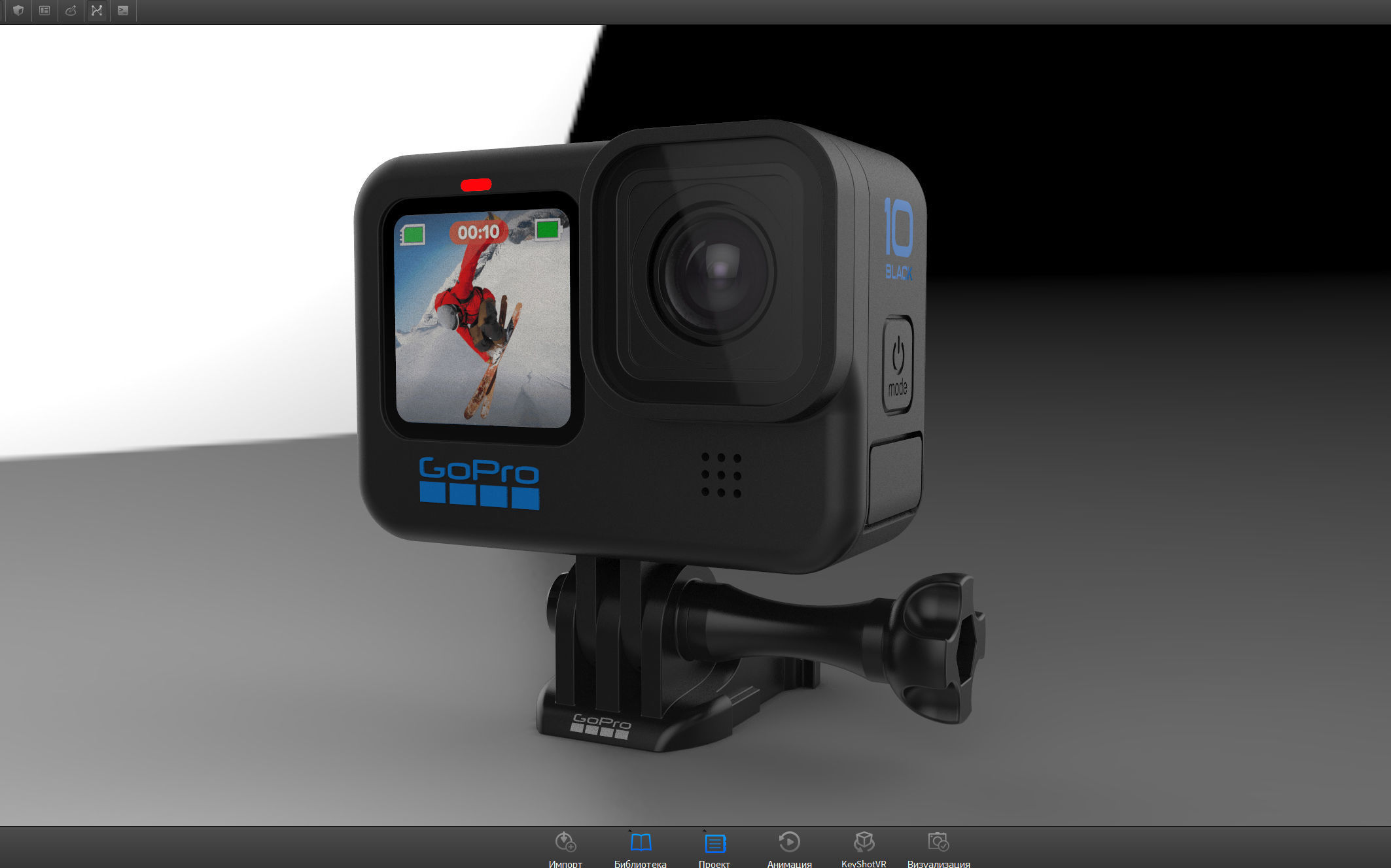 GoPro HERO 10 Black 3D model_24