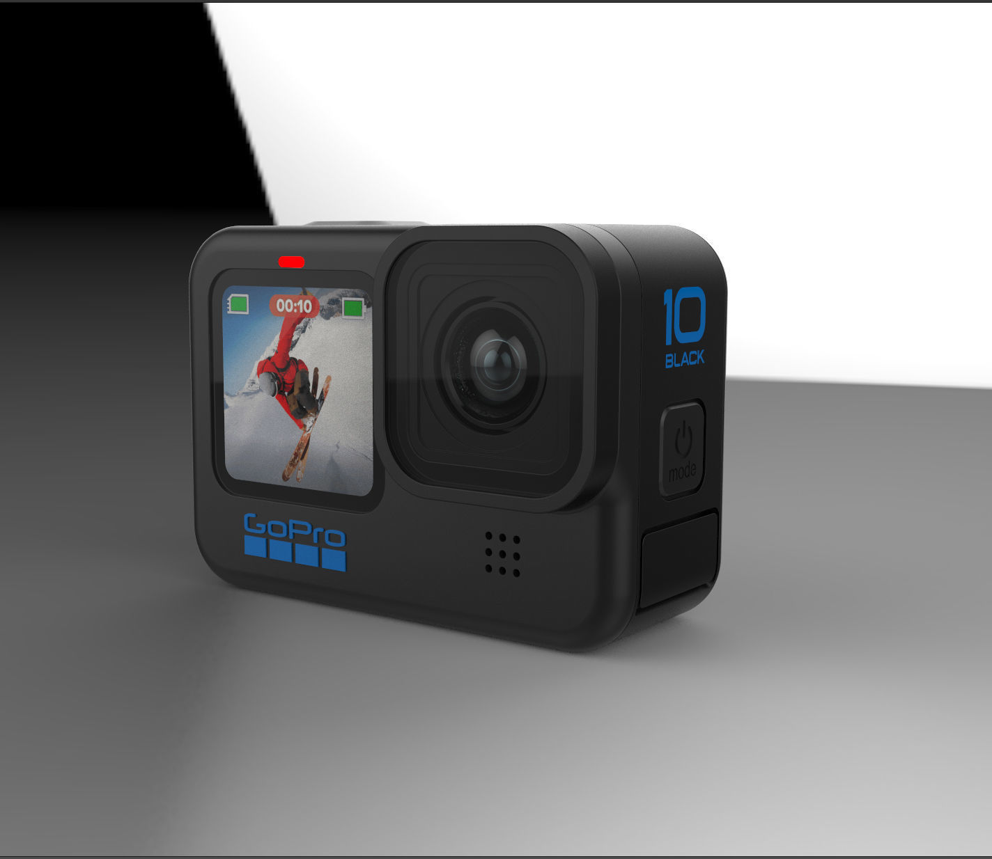 GoPro HERO 10 Black 3D model_21