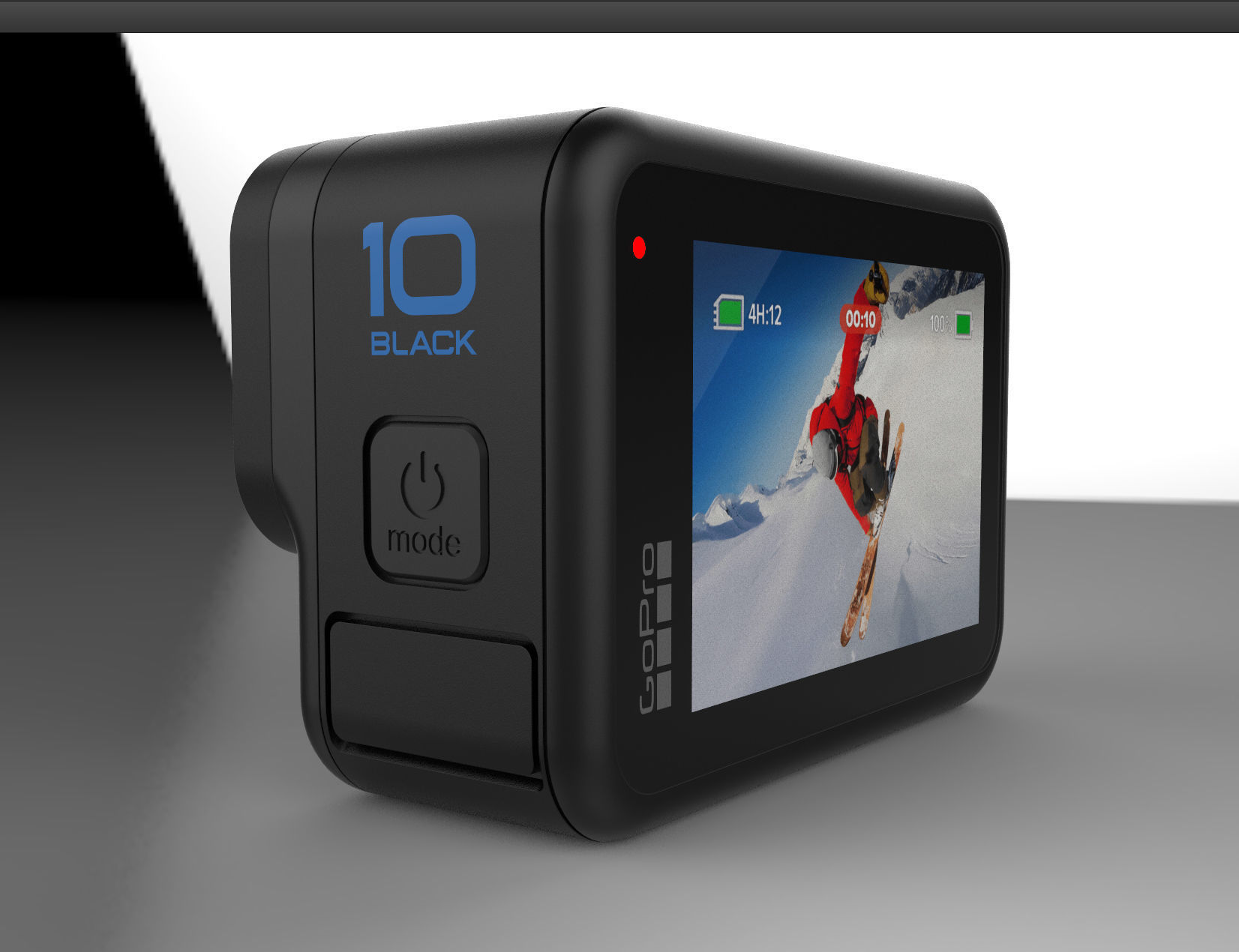 GoPro HERO 10 Black 3D model_20