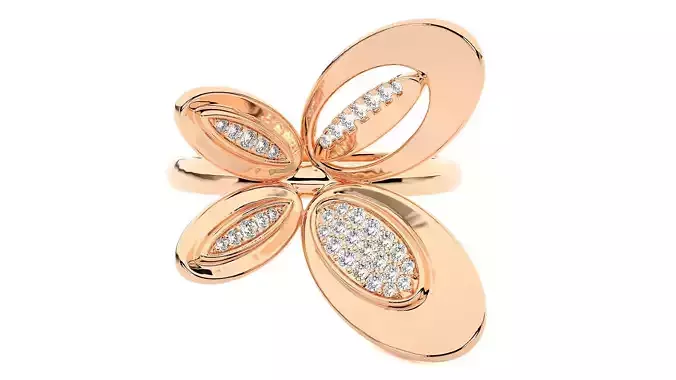 Butterfly Nature 3dm stl renders details 