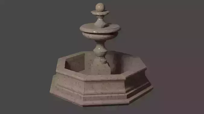 Marble Fountain round