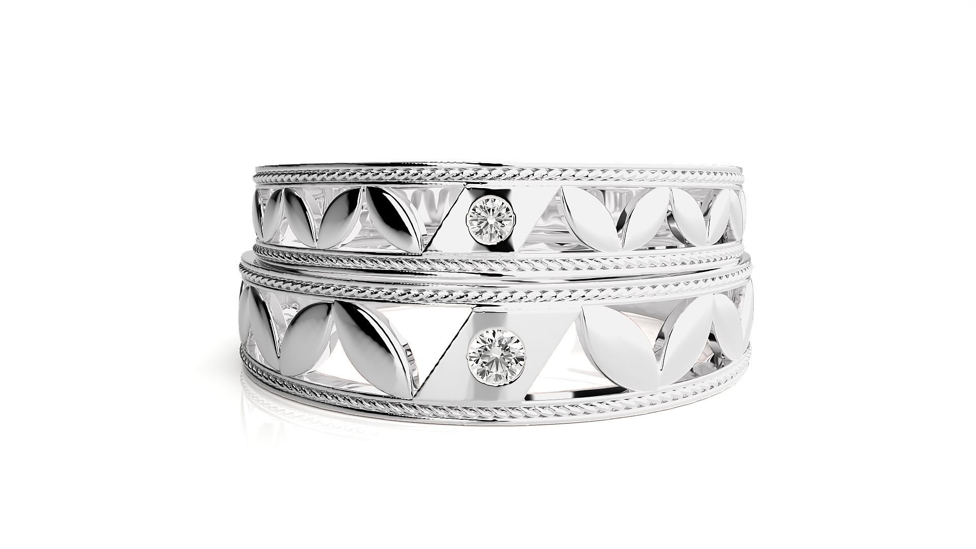 Band ring - s1  1430 3D print model_6