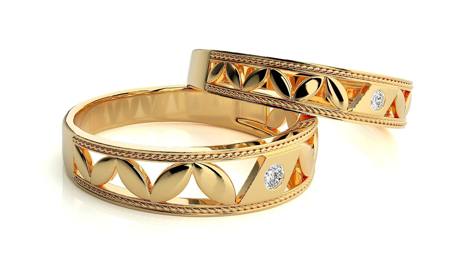 Band ring - s1  1430 3D print model_9