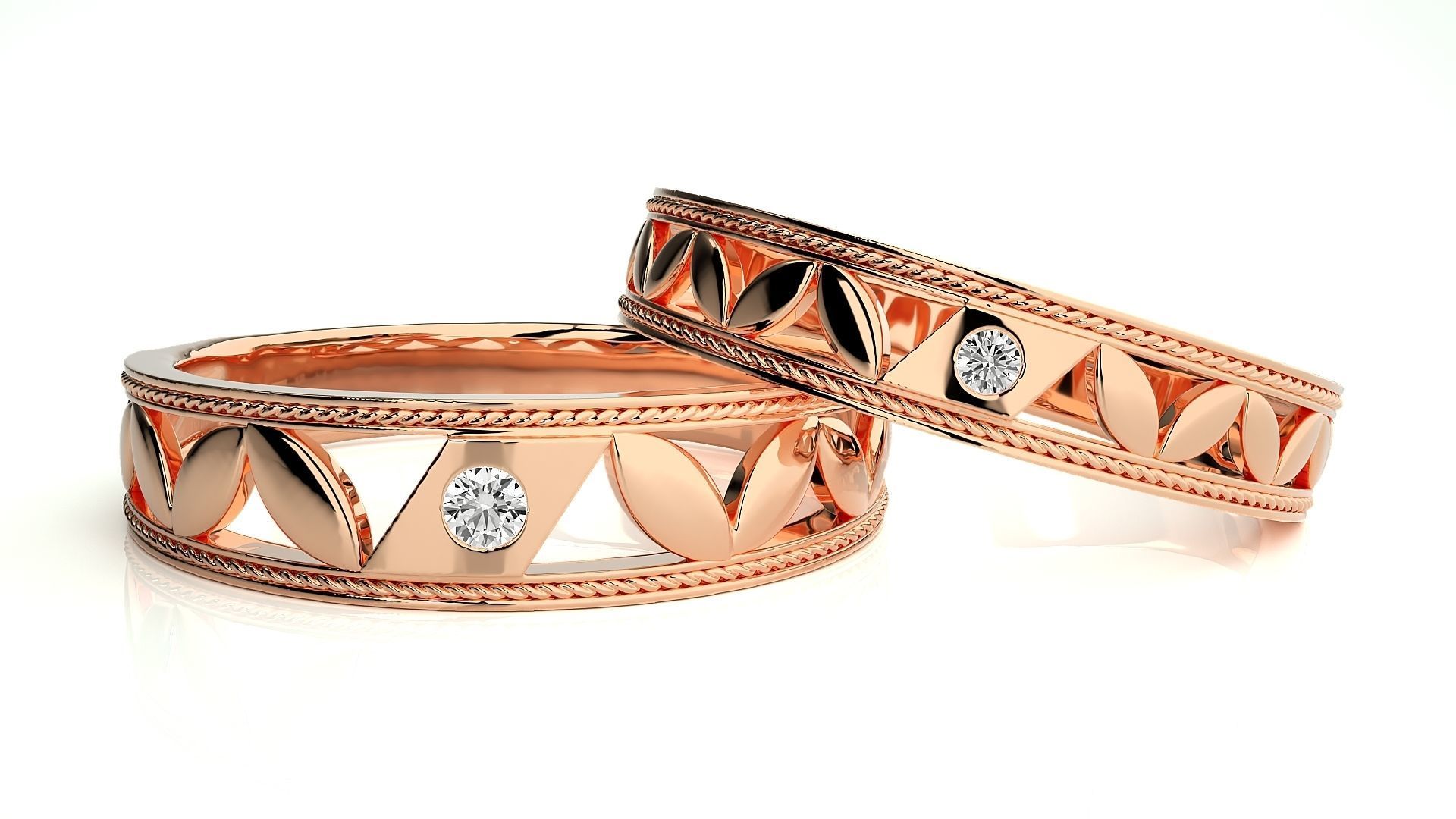 Band ring - s1  1430 3D print model_1