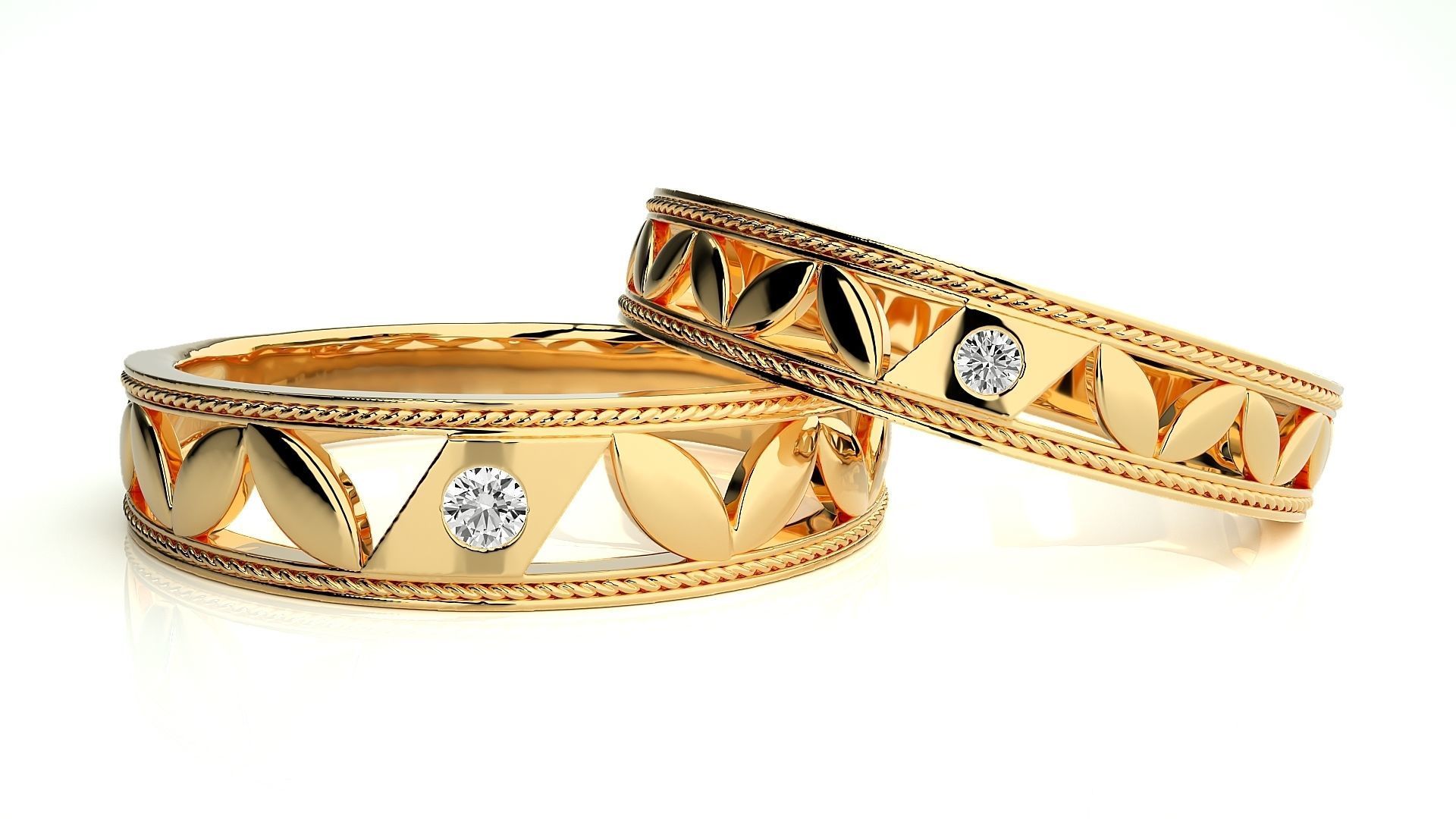 Band ring - s1  1430 3D print model_8