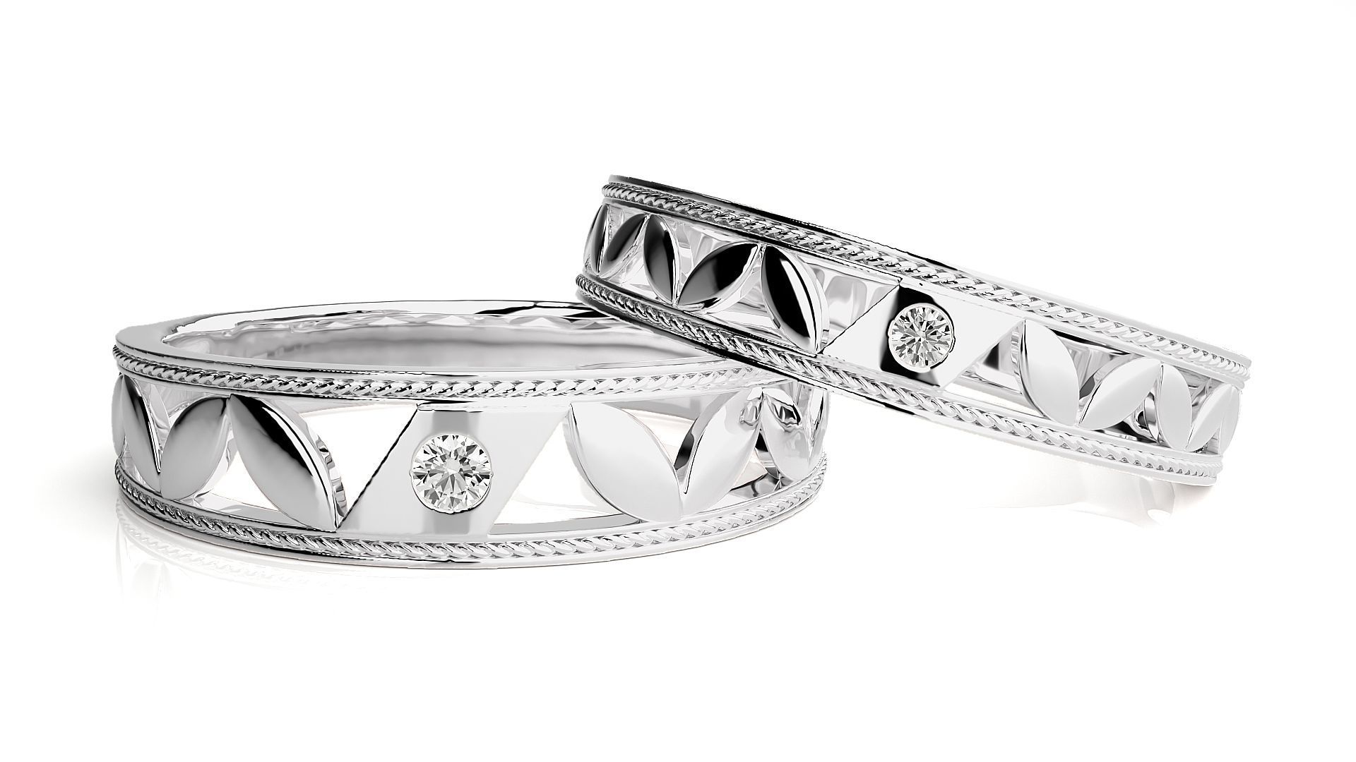 Band ring - s1  1430 3D print model_4