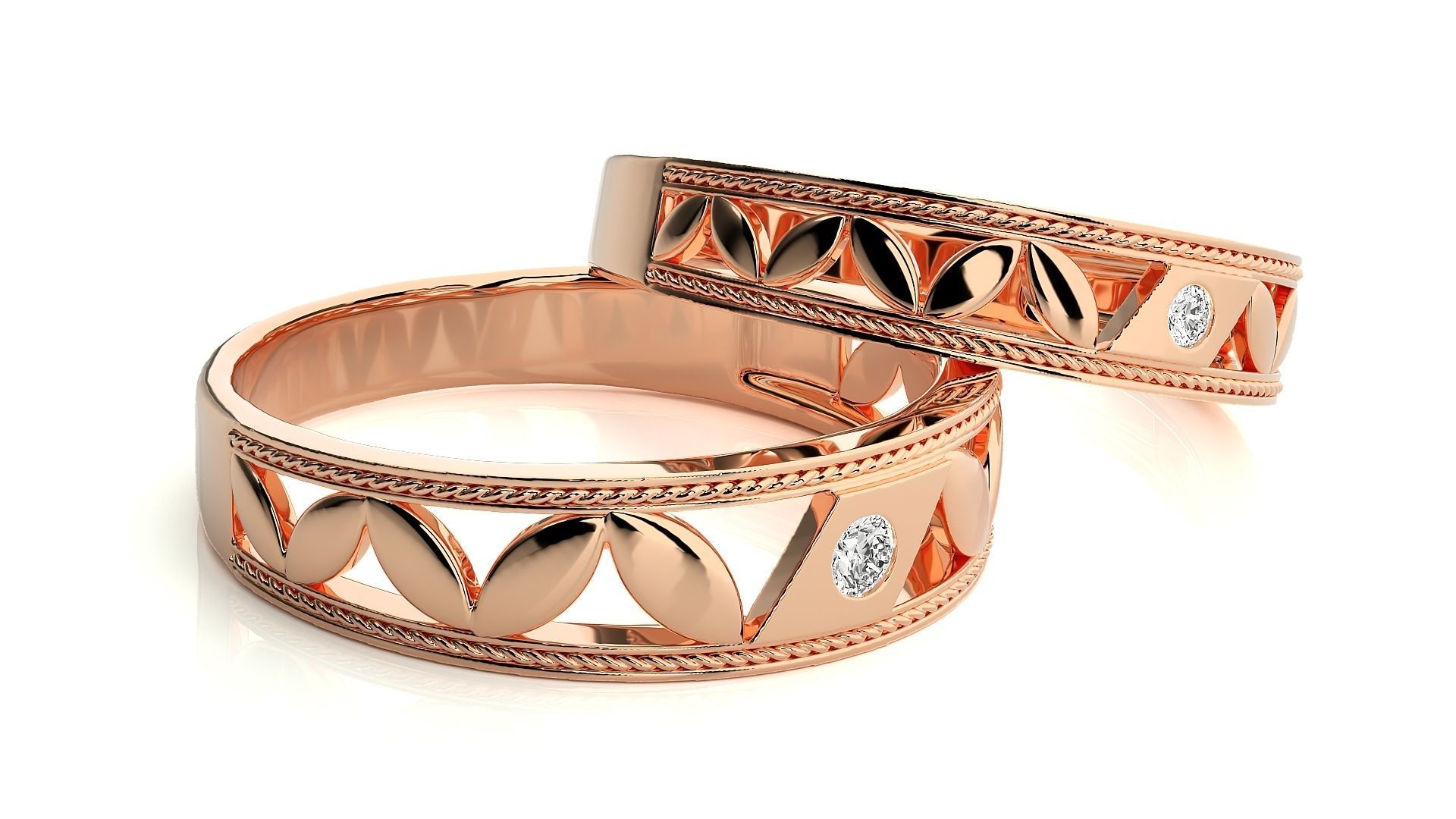 Band ring - s1  1430 3D print model_2