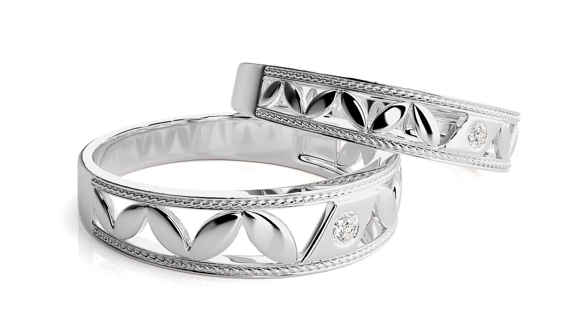 Band ring - s1  1416 3D print model_5