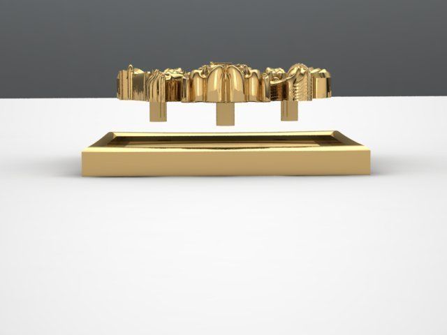 IMPERIAL RUSSIA PENDANT 3D print model_10