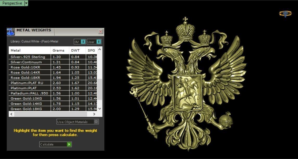 IMPERIAL RUSSIA PENDANT 3D print model_18