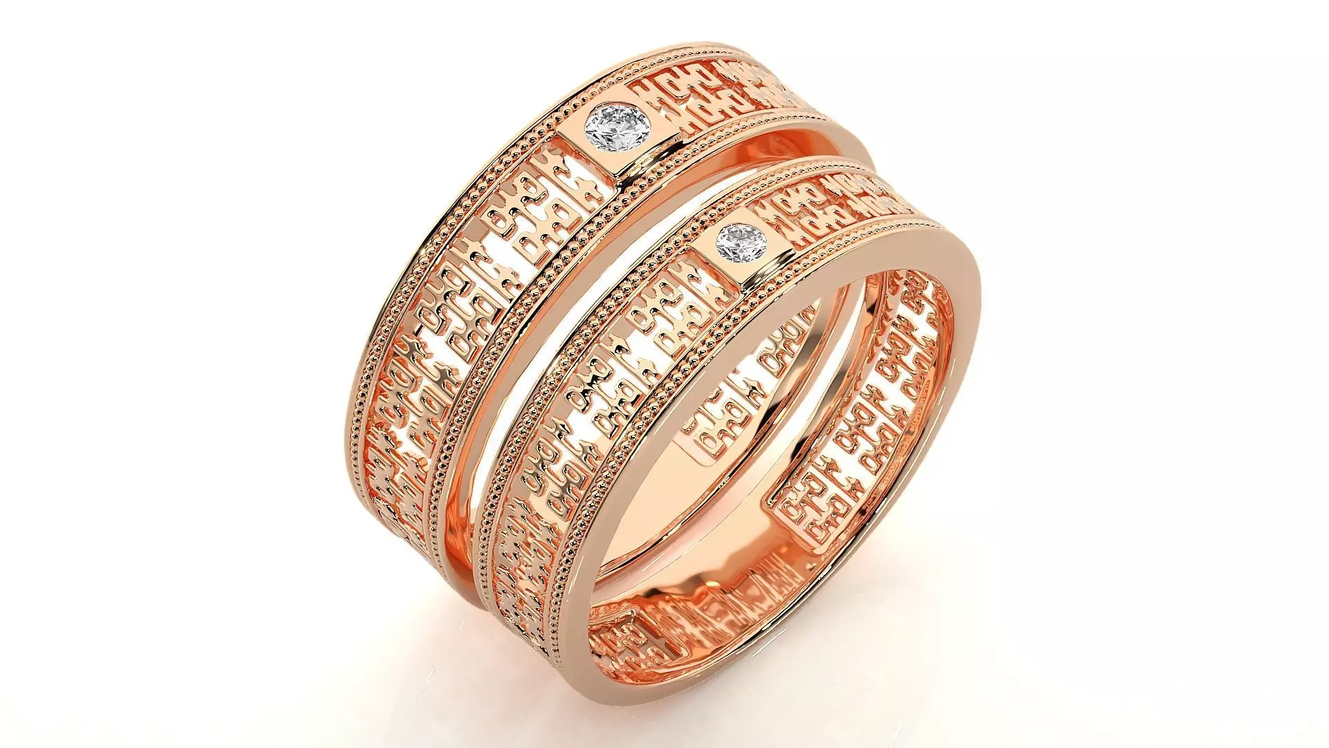 Band ring - 2567 3D print model