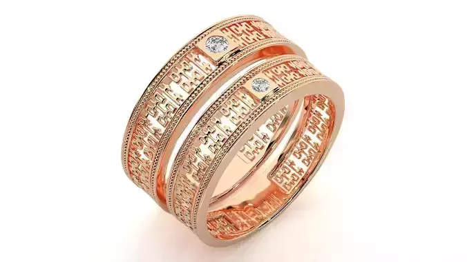 Band ring -  2567 3D print model