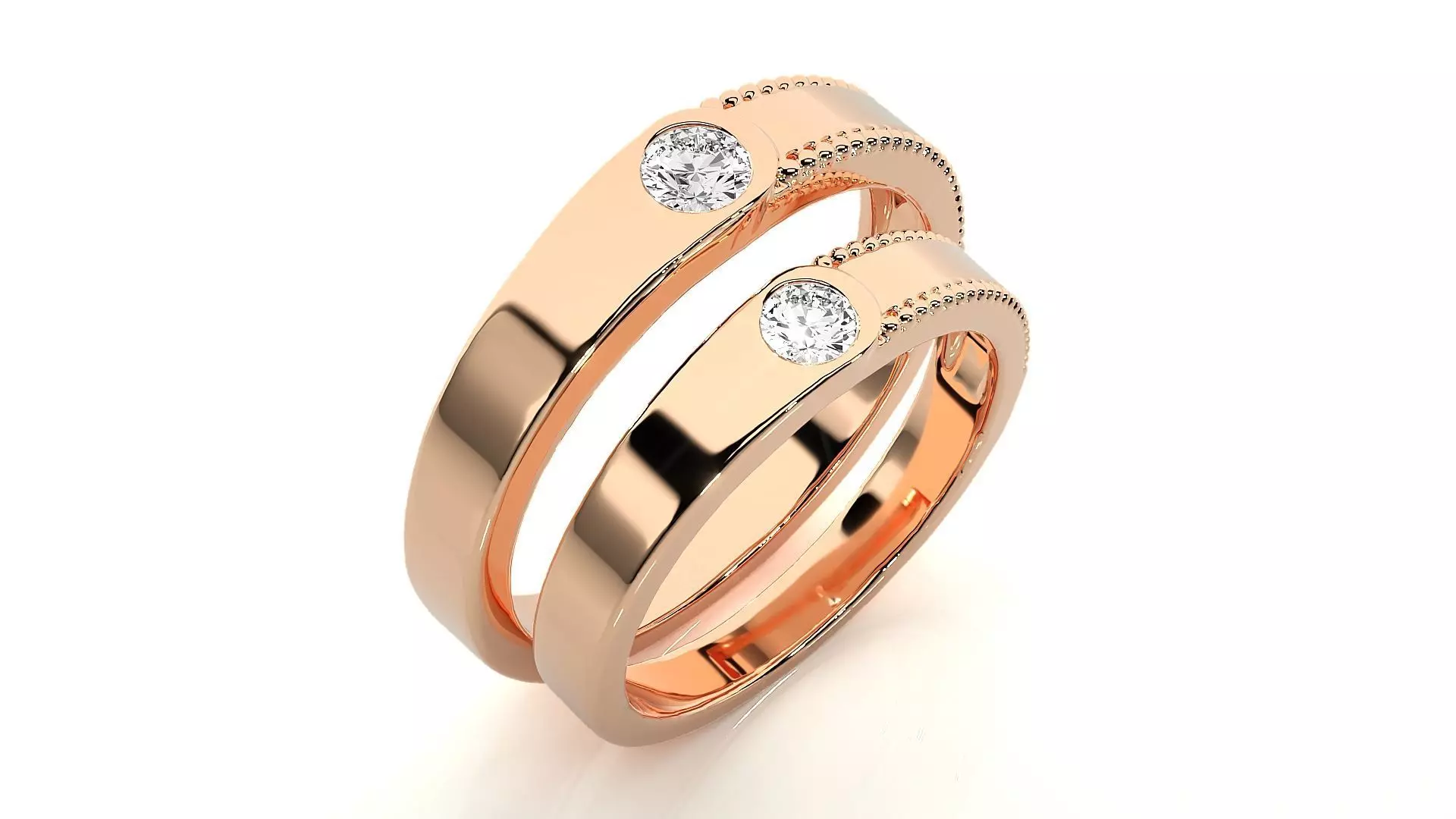 Band ring - 1378 3D print model