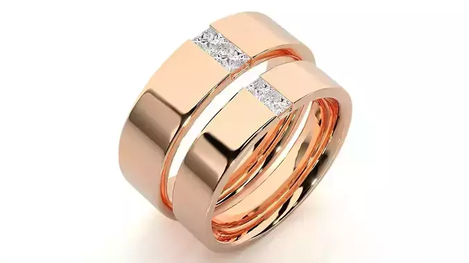 Band ring - nhan nu  1554