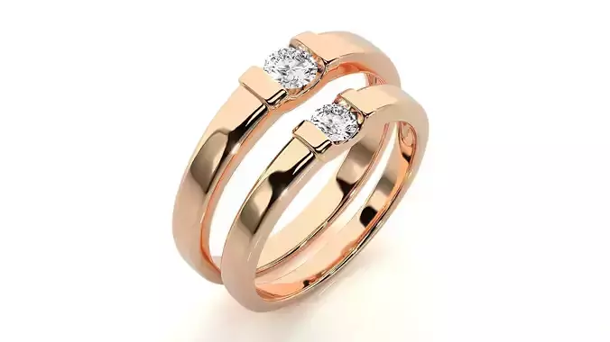 Band ring - nhan nu  1375