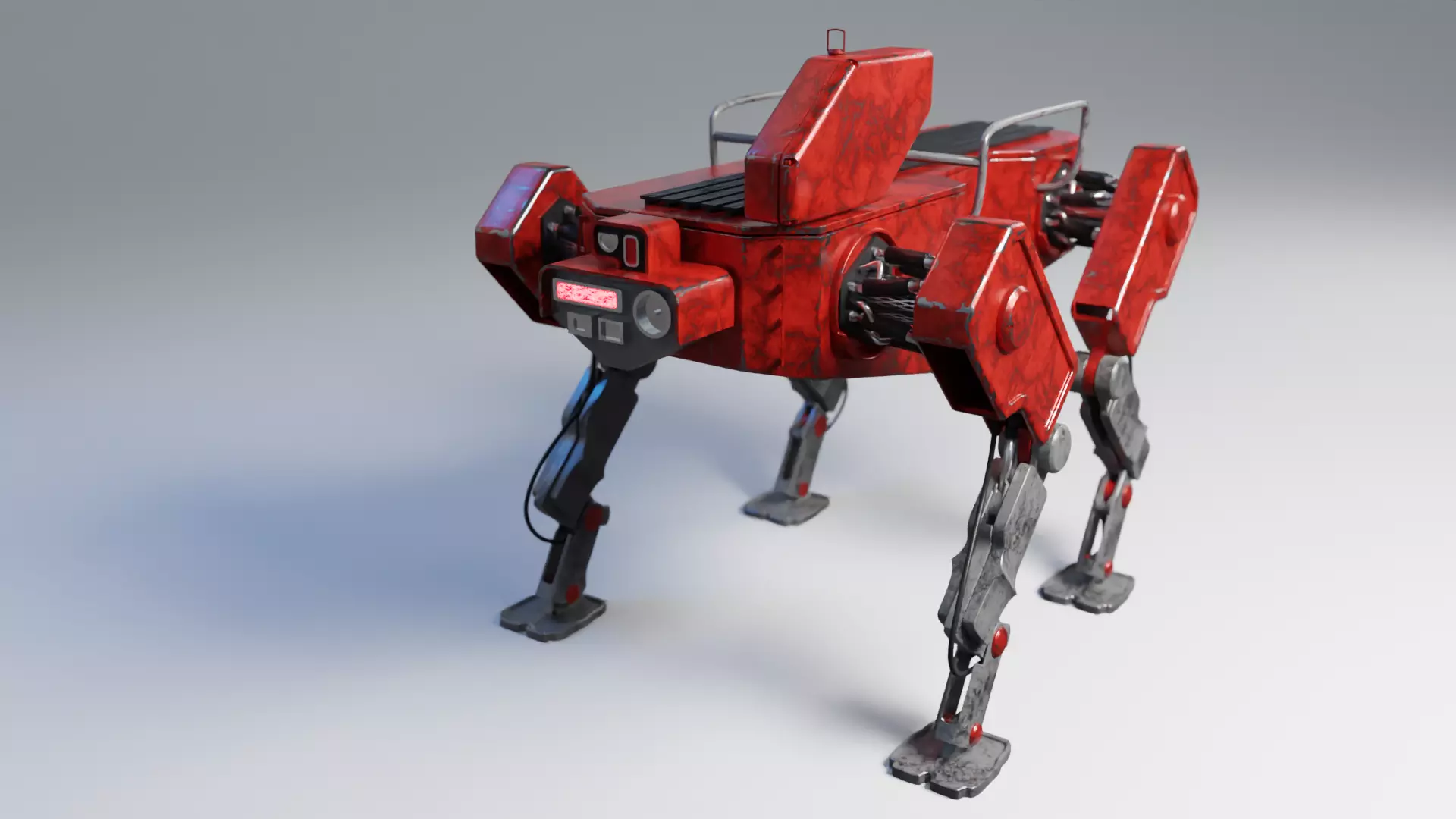 Robot Dog Free 3D model