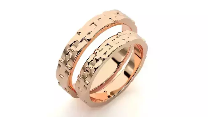 Band ring - nhan nu  1360
