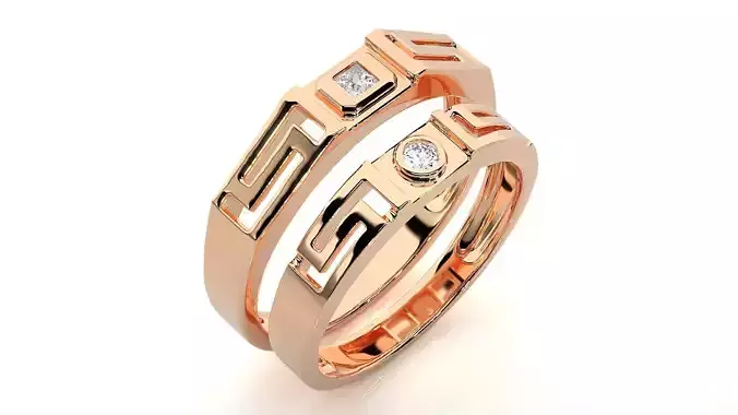 Band ring - nhan nu  1349