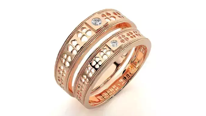 Band ring - nhan nu  1331