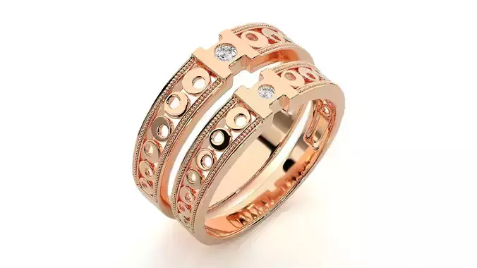 Band ring - nhan nu   3463