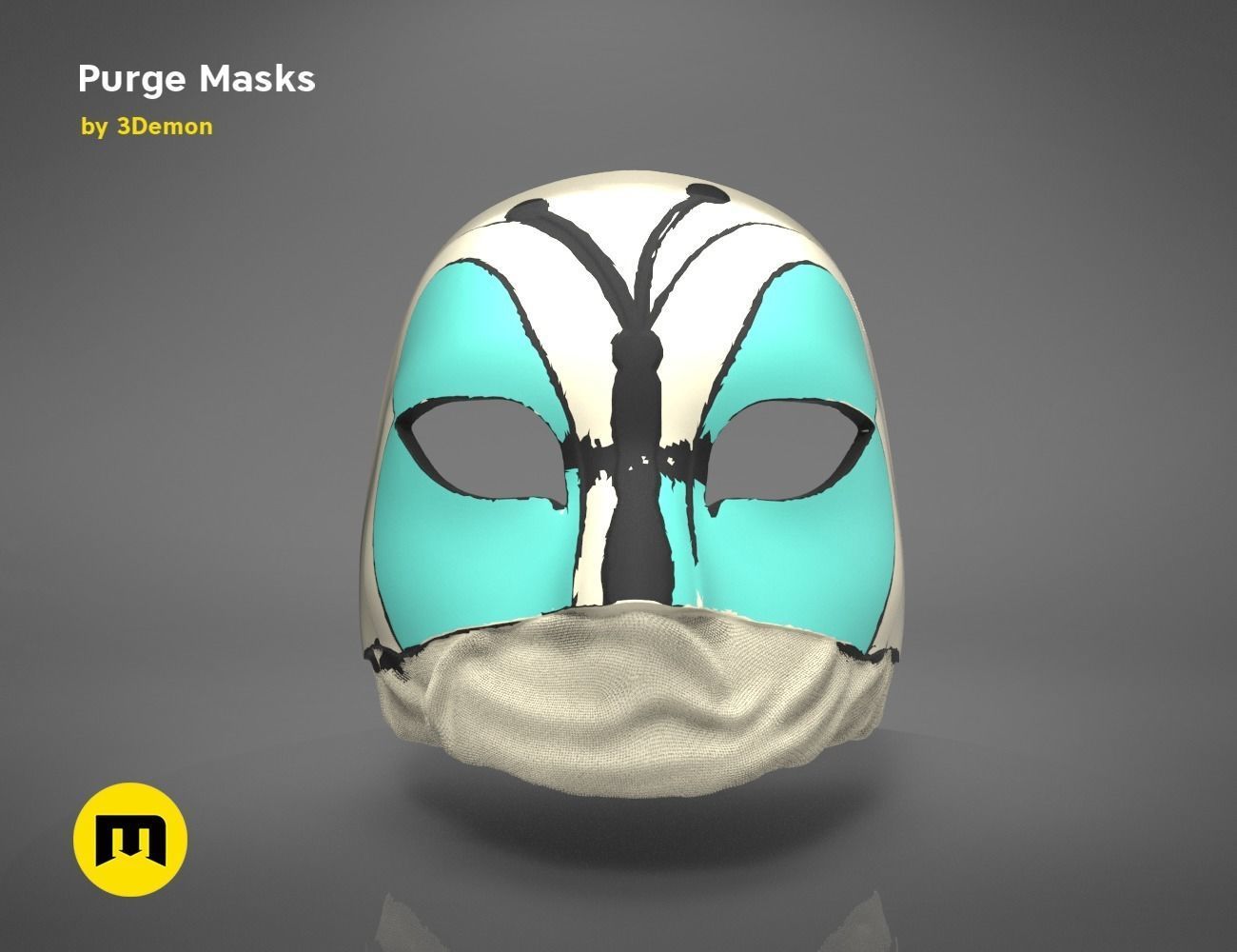 The Purge - Masks 3D print model_6