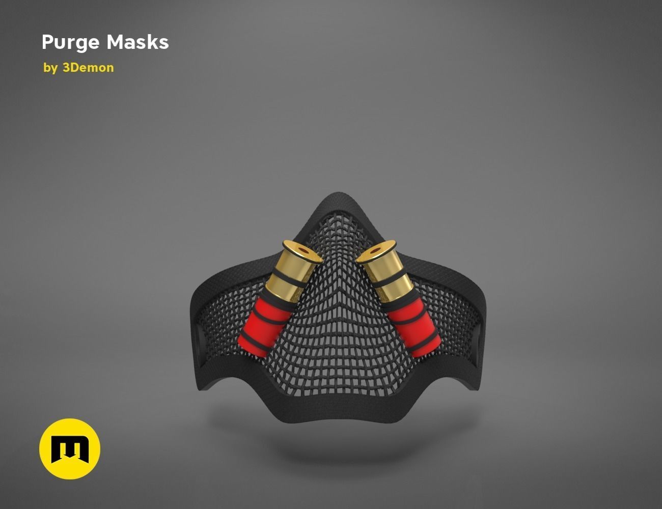 The Purge - Masks 3D print model_17