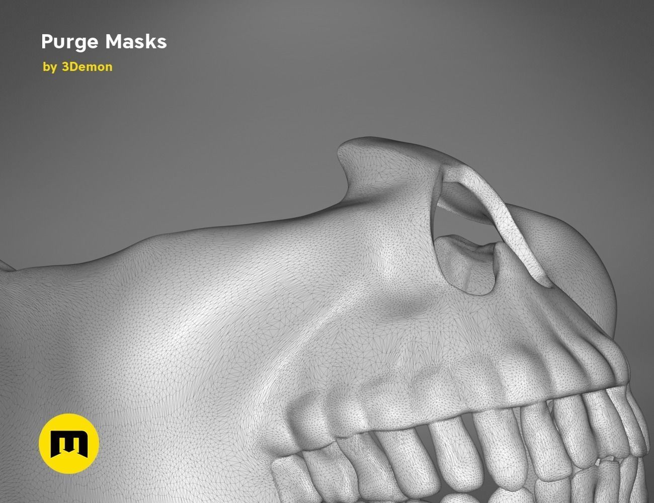 The Purge - Masks 3D print model_50